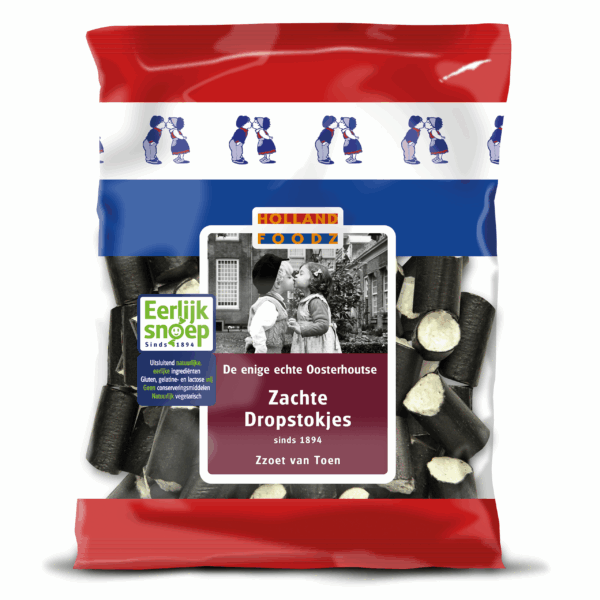 Holland Foodz De Oosterhoutse Dropstokjes - PLUS