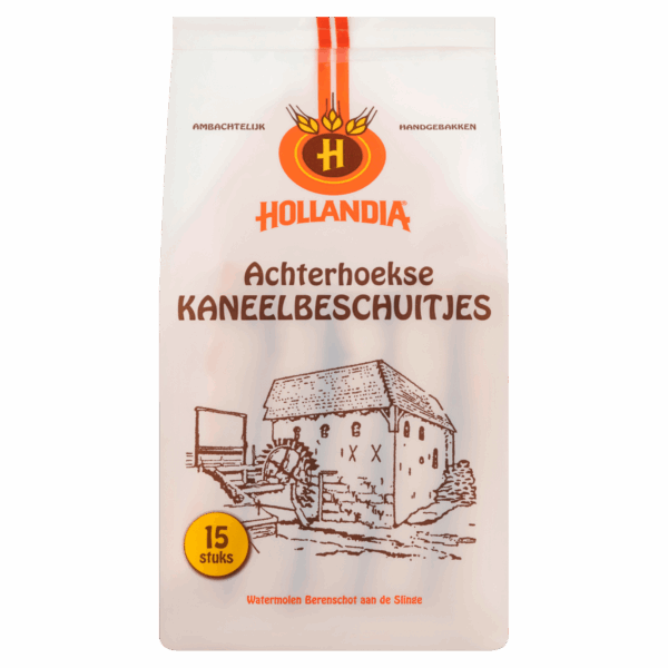 Hollandia Achterhoekse Theebeschuit Kaneel - PLUS