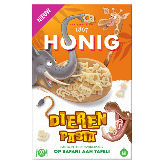 Honig Dieren pasta - Dirk