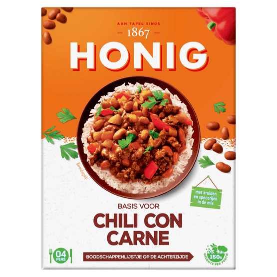 Honig Kruidenmix chili con carne - Dirk
