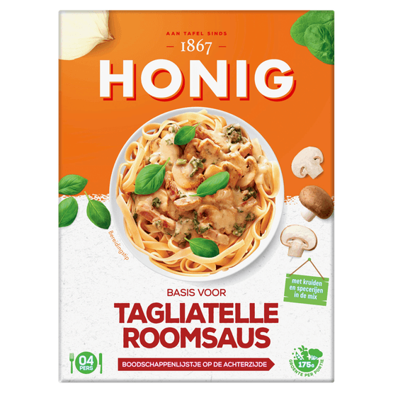 Honig Kruidenmix tagliatelle roomsaus - Dirk