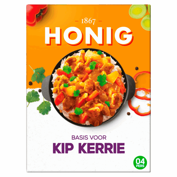 Honig Mix voor kip kerrie - PLUS