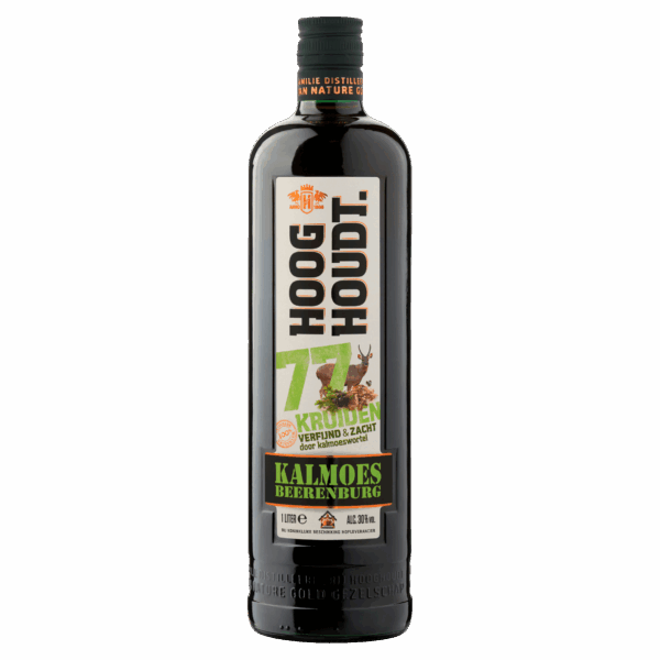 Hooghoudt Kalmoes Beerenburg 77 Kruiden - PLUS