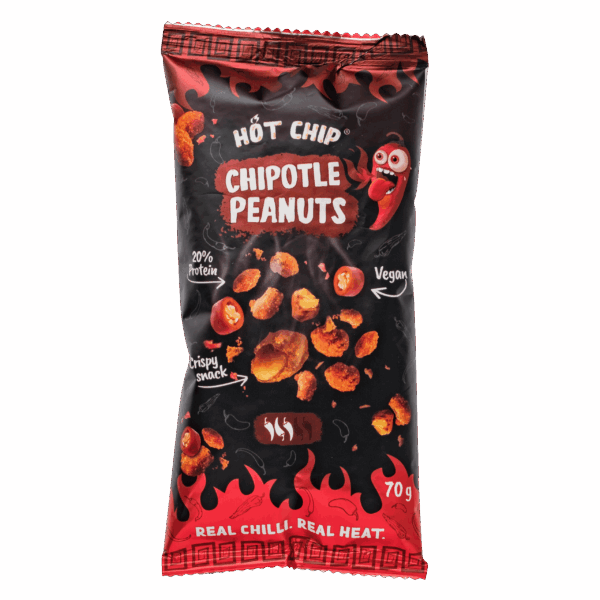 Hot Chip Chipotle Peanuts - PLUS