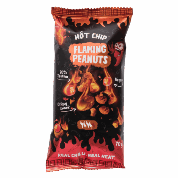 Hot Chip Flaming Peanuts - PLUS