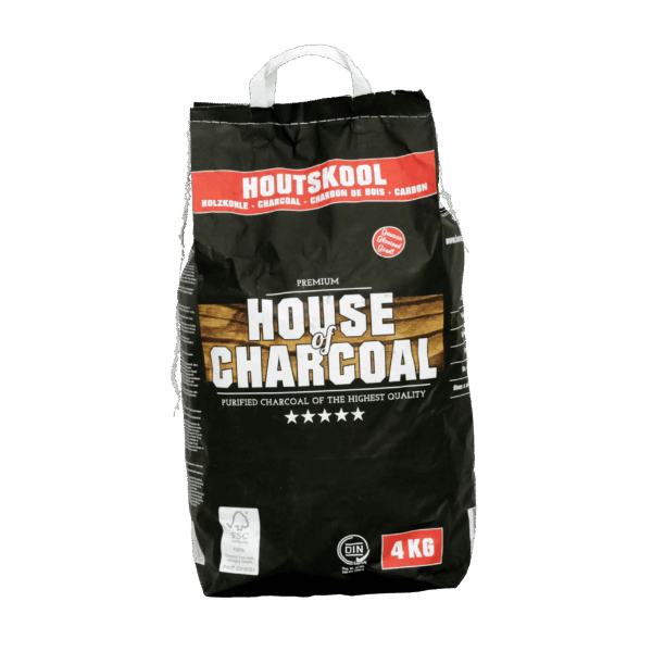 House of Charcoal Houtskool 4 kg - PLUS