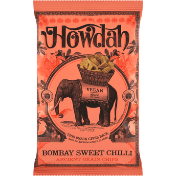 Howdah Bombay Sweet Chilli Ancient Grain Chips - JUMBO
