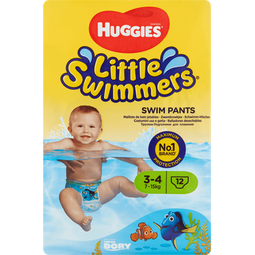 Huggies Little Swimmers Zwembroekjes Maat 3-4 7-15 kg 12 Stuks - JUMBO