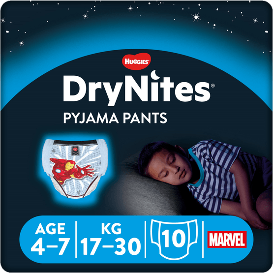 Huggies Luierbroekje DryNites boy 4-7 jaar - Dirk