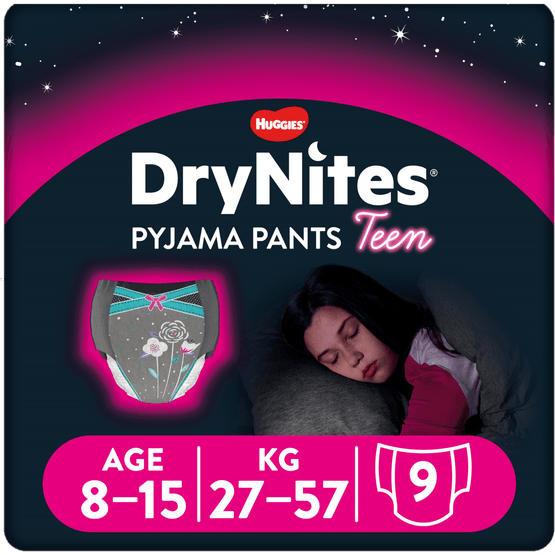 Huggies Luierbroekje DryNites girl 8-15 jaar - Dirk