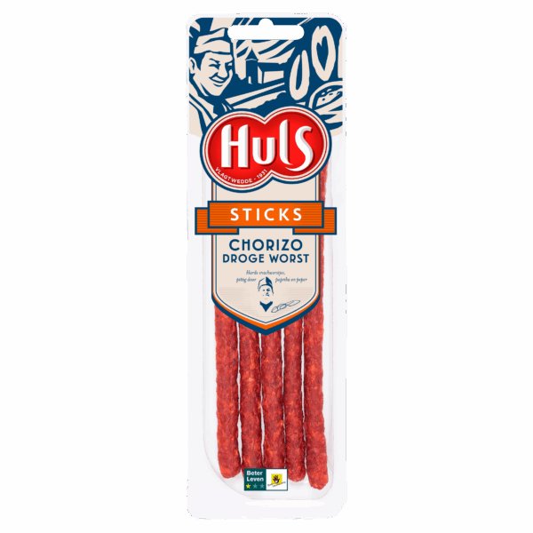 Huls Chorizo sticks BLK 1 ster - PLUS