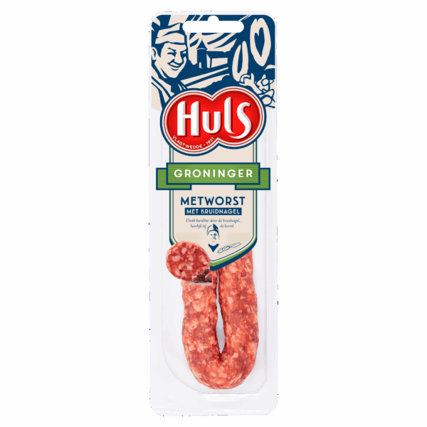 Huls Groninger metworst - PLUS