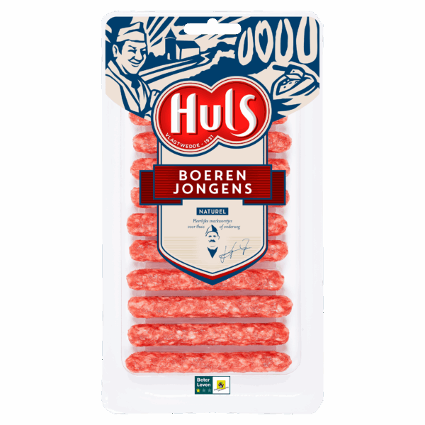 Huls Snackworstjes naturel - PLUS