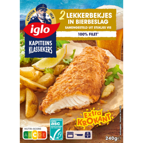Iglo Lekkerbekjes in Bierbeslag - Albert Heijn