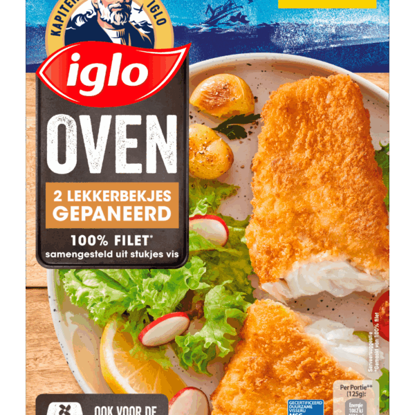 Iglo Oven Lekkerbekje - PLUS