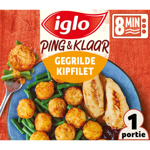 Iglo Ping & Klaar Gegrilde Kipfilet met Rösti - Albert Heijn