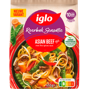 Iglo Roerbaksensatie Asian Beef - JUMBO