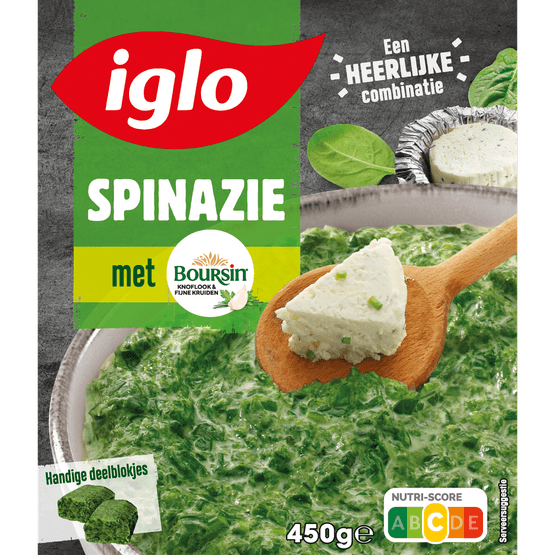 Iglo Spinazie Boursin - Dirk