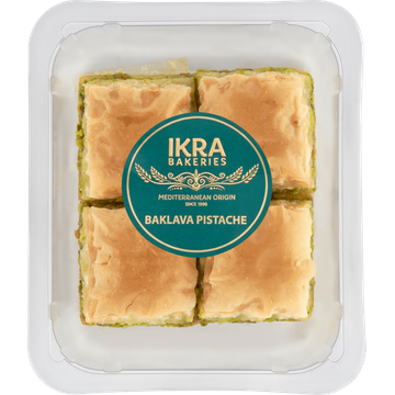 Ikra Bakeries Baklava Pistache 4 Stuks - JUMBO