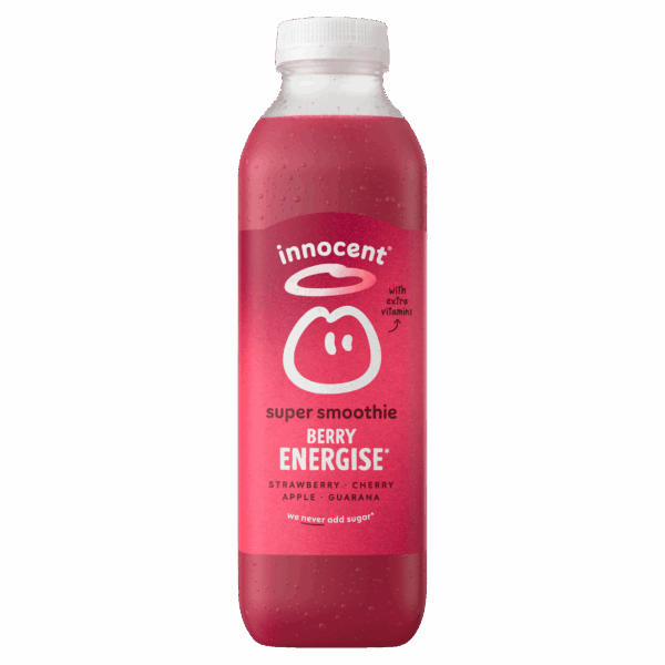 Innocent Super smoothie berry energise - PLUS