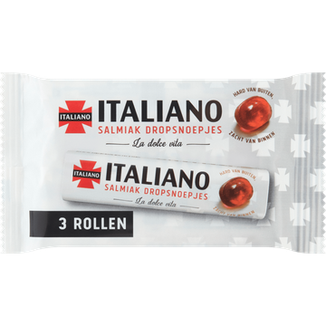 Italiano Salmiak Dropsnoepjes - JUMBO