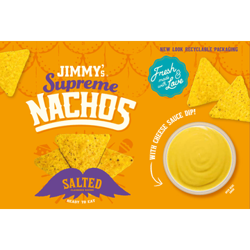 JIMMY's Supreme Nachos Salted Flavoured - JUMBO