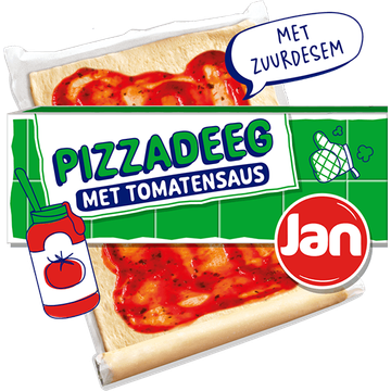 Jan Pizzadeeg met zuurdesem en tomatensaus - JUMBO