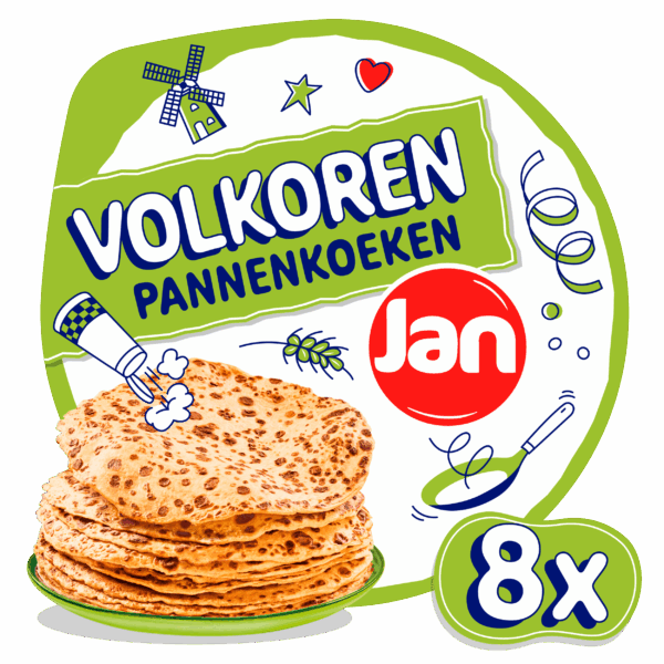 Jan Volkoren Pannenkoeken - PLUS