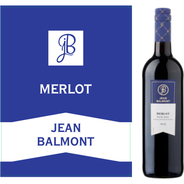 Jean Balmont - Merlot - 6 x 750ML - JUMBO