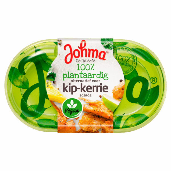 Johma 100% plantaardige kipkerrie salade - PLUS