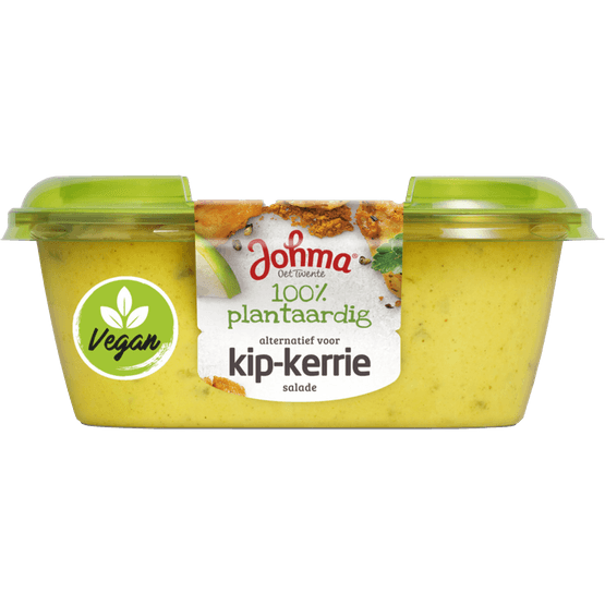 Johma Salade kip-kerrie 100% plantaardig - Dirk