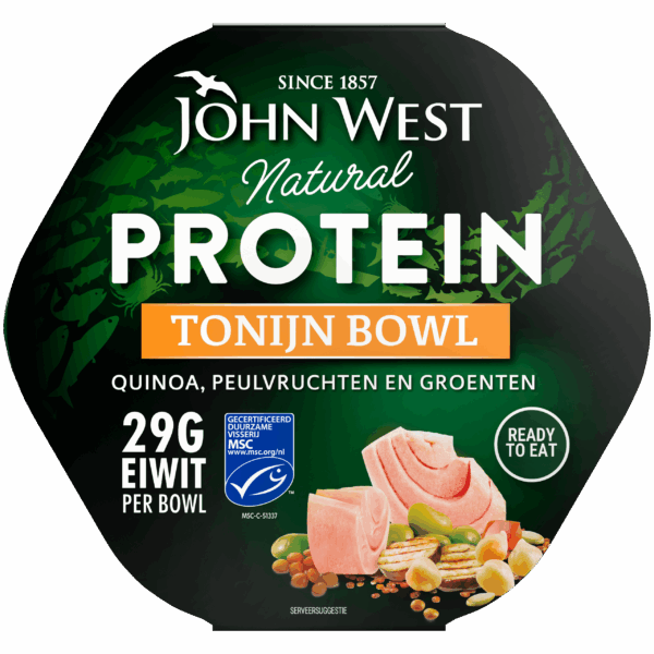 John West Tonijn protein quinoa bowl MSC - PLUS