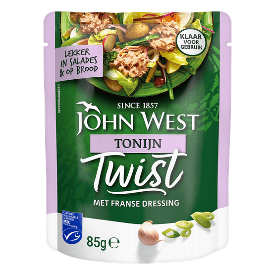 John West Tonijn twist met Franse dressing - Dirk
