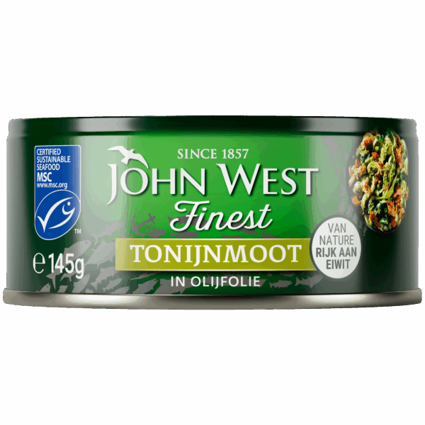John West Tonijnmoot in olijfolie MSC - PLUS