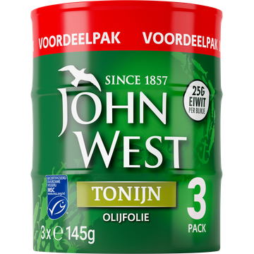 John West tonijnstukken in olijfolie - JUMBO