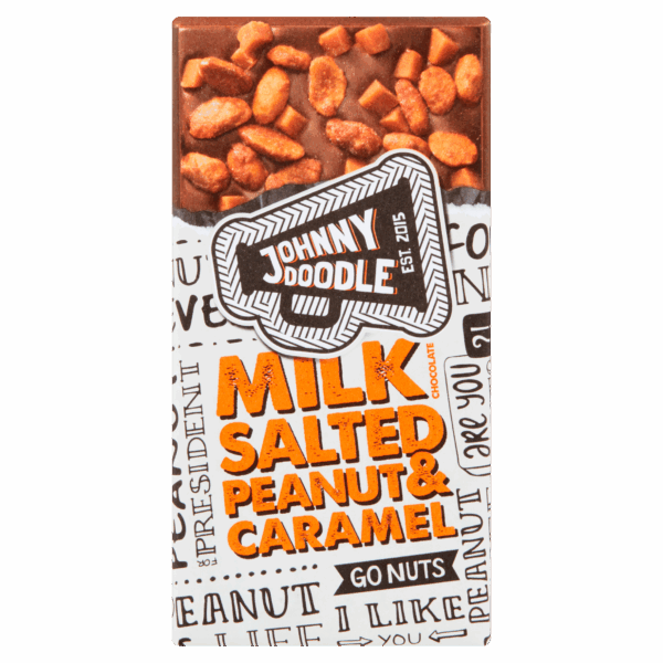 Johnny Doodle Milk salted peanut & caramel - PLUS