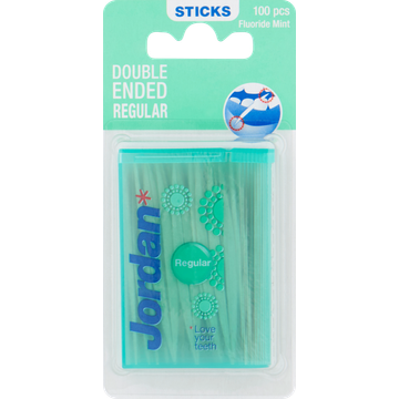 Jordan Sticks Fluoride Mint Double Ended Regular - JUMBO