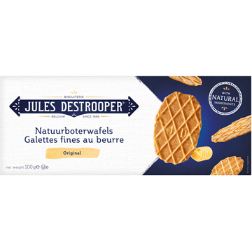 Jules Destrooper Natuurboterwafels - JUMBO