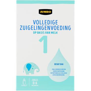 Jumbo 1 Volledige Zuigelingenvoeding 0-6 Maanden - JUMBO