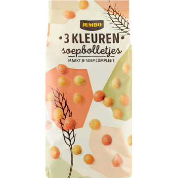 Jumbo 3 Kleuren Soepbolletjes - JUMBO