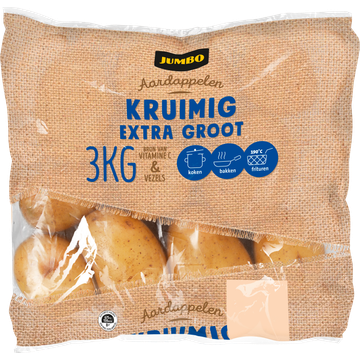 Jumbo Aardappelen Kruimig Extra Groot - JUMBO