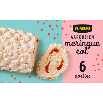 Jumbo Aardbeien Meringue Rol - JUMBO