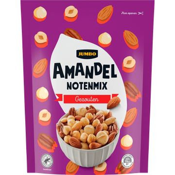 Jumbo Amandel Notenmix Gezouten - JUMBO