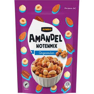 Jumbo Amandel Notenmix Ongezouten - JUMBO