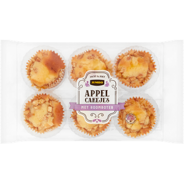Jumbo Appelcakejes 6 Stuks - JUMBO