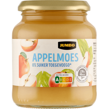 Jumbo Appelmoes 0% Suiker Toegevoegd - JUMBO