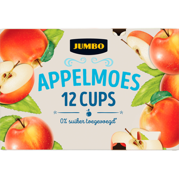 Jumbo Appelmoes 12 x 100 g - JUMBO
