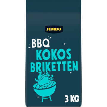 Jumbo BBQ Kokos Briketten - JUMBO