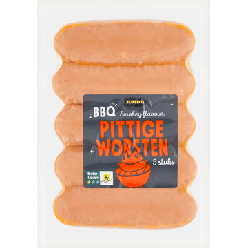 Jumbo BBQ Worsten Pittig 5 Stuks - JUMBO