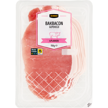 Jumbo Bakbacon Gepekeld 6 Plakken - JUMBO